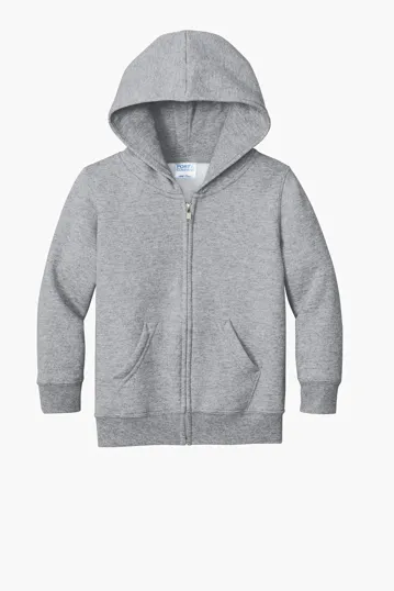 Port & Co Toddler Core Fleece Full-Zip Hooded Sweatshirt — view 13