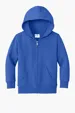 Port & Co Toddler Core Fleece Full-Zip Hooded Sweatshirt — view 6