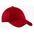 Port Authority Cotton Twill Sandwich Bill Cap