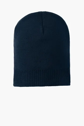 Port Authority 100% Cotton Beanie — view 4