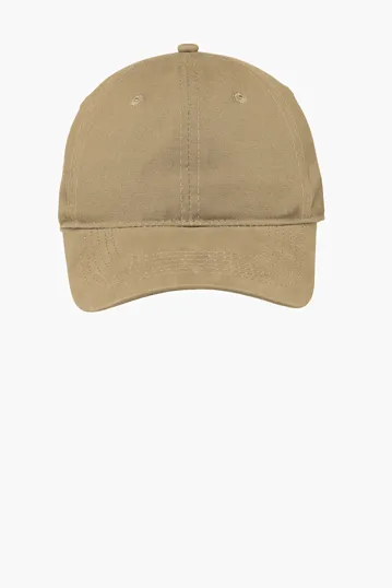 Port Authority Soft Brushed Canvas Cap — view 4