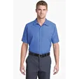 Red Kap Short Sleeve Striped Industrial Work Shirt