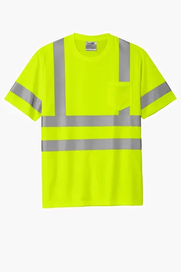 CornerStone ANSI 107 Class 3 Mesh Tee — view 3