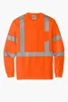 CornerStone ANSI 107 Class 3 Mesh Long Sleeve Tee.  — view 2
