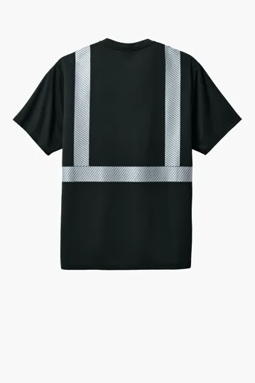 CornerStone Enhanced Visibility Segmented Tape Tee — view 3