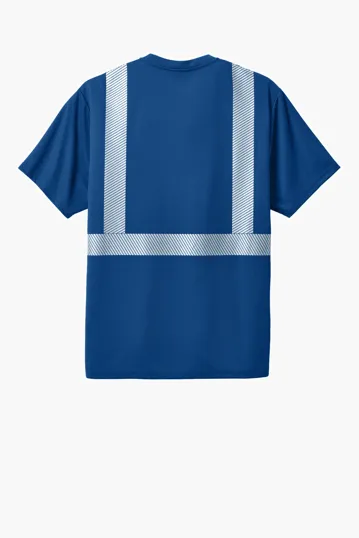 CornerStone Enhanced Visibility Segmented Tape Tee — view 4