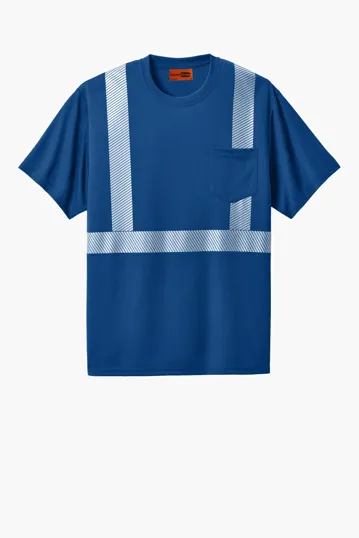 CornerStone Enhanced Visibility Segmented Tape Tee — view 2