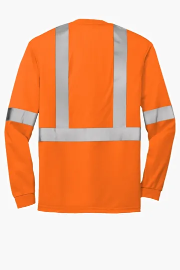CornerStone ANSI 107 Class 2 Long Sleeve Safety T-Shirt — view 4