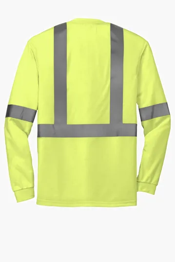 CornerStone ANSI 107 Class 2 Long Sleeve Safety T-Shirt — view 5