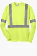 CornerStone ANSI 107 Class 2 Long Sleeve Safety T-Shirt — view 3