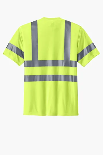 CornerStone ANSI 107 Class 3 Short Sleeve Snag-Resistant Reflective T-Shirt — view 3