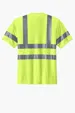 CornerStone ANSI 107 Class 3 Short Sleeve Snag-Resistant Reflective T-Shirt — view 3