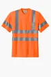CornerStone ANSI 107 Class 3 Short Sleeve Snag-Resistant Reflective T-Shirt — view 2