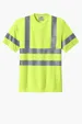 CornerStone ANSI 107 Class 3 Short Sleeve Snag-Resistant Reflective T-Shirt — view 4