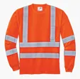 CornerStone ANSI 107 Class 3 Long Sleeve Snag-Resistant Reflective T-Shirt — view 2