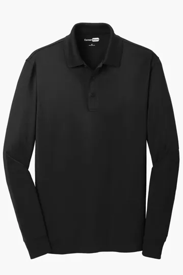 CornerStone Select Snag-Proof Long Sleeve Polo — view 2