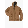 CornerStone Heavyweight Full-Zip Hooded Sweatshirt with Thermal Lining — view 4