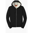 CornerStone Heavyweight Sherpa-Lined Hooded Fleece Jacket — view 2