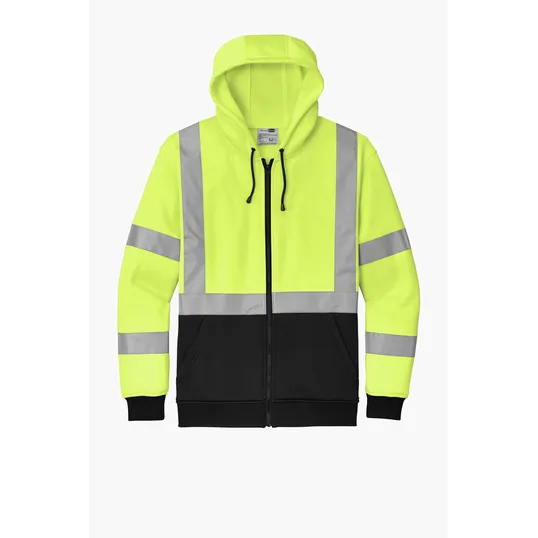 CornerStone Class 3 Heavy-Duty Fleece Full-Zip Hoodie — view 3