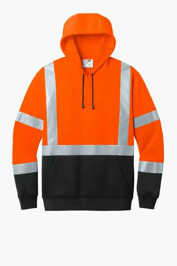 CornerStone ANSI 107 Class 3 Heavy-Duty Fleece Pullover Hoodie — view 2