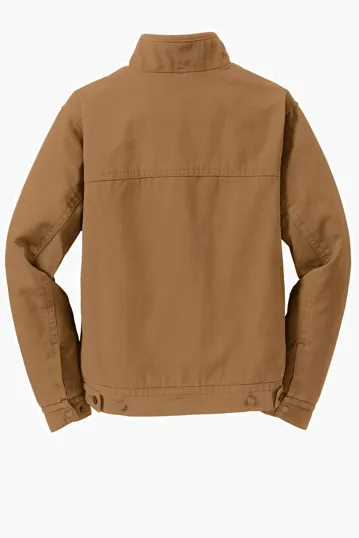 CornerStone Washed Duck Cloth Flannel-Lined Work Jacket — view 6