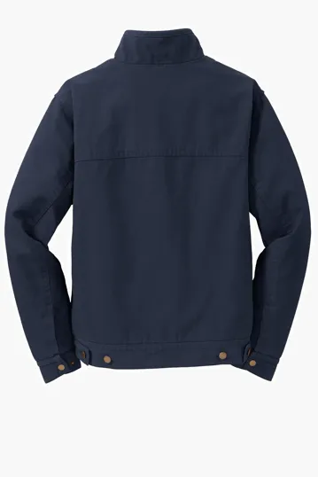 CornerStone Washed Duck Cloth Flannel-Lined Work Jacket — view 7