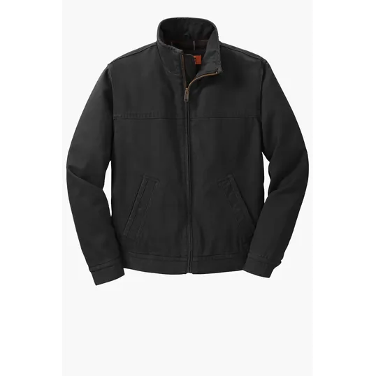 CornerStone Washed Duck Cloth Flannel-Lined Work Jacket — view 2