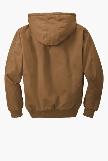 CornerStone Washed Duck Cloth Insulated Hooded Work Jacket — view 7