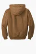 CornerStone Washed Duck Cloth Insulated Hooded Work Jacket — view 7