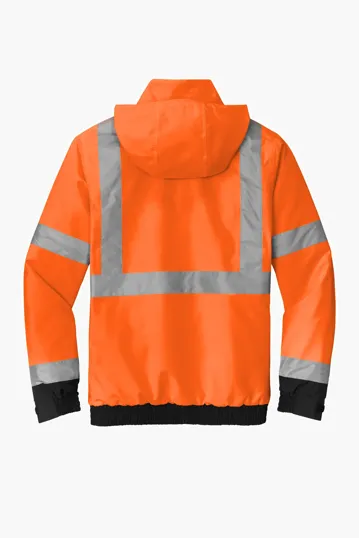CornerStone ANSI 107 Class 3 Waterproof Insulated Bomber Jacket — view 4