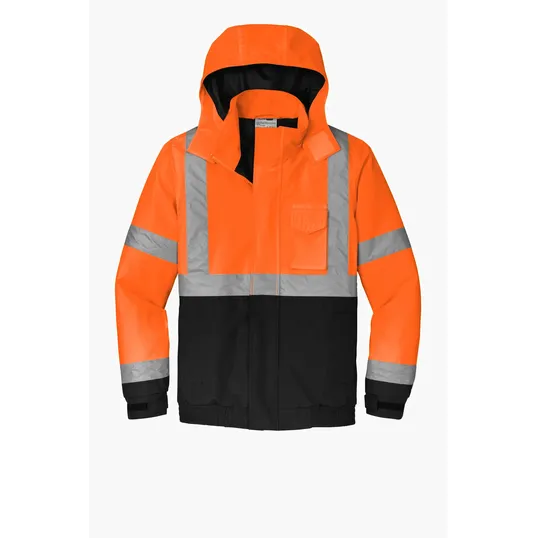 CornerStone ANSI 107 Class 3 Waterproof Insulated Bomber Jacket — view 2