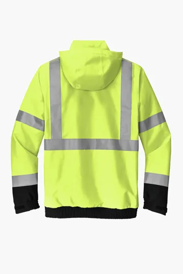 CornerStone ANSI 107 Class 3 Waterproof Insulated Ripstop Bomber Jacket — view 3