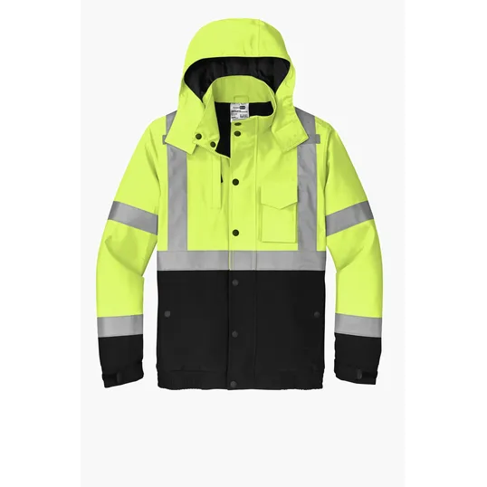 CornerStone ANSI 107 Class 3 Waterproof Insulated Ripstop Bomber Jacket — view 2