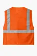 CornerStone ANSI 107 Class 2 Economy Mesh Zippered Vest — view 4
