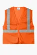 CornerStone ANSI 107 Class 2 Economy Mesh Zippered Vest — view 2