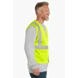 CornerStone ANSI 107 Class 2 Economy Mesh Zippered Vest