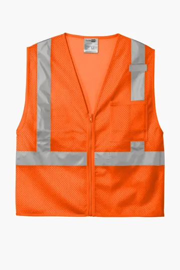 CornerStone ANSI 107 Class 2 Mesh Zippered Vest — view 2