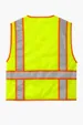 CornerStone ANSI 107 Class 2 Mesh Zippered Two-Tone Vest — view 3