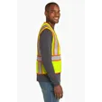 CornerStone ANSI 107 Class 2 Mesh Zippered Two-Tone Vest