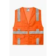 CornerStone ANSI 107 Class 2 Mesh Six-Pocket Zippered Vest — view 2