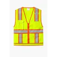 CornerStone ANSI 107 Class 2 Surveyor Zippered Two-Tone Vest — view 3