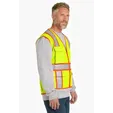CornerStone ANSI 107 Class 2 Surveyor Zippered Two-Tone Vest
