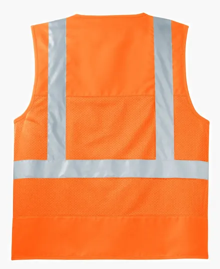 CornerStone ANSI 107 Class 2 Mesh Back Safety Vest — view 4