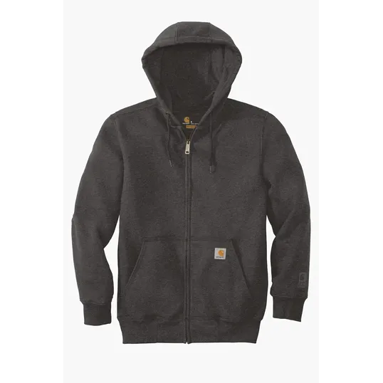 Carhartt Rain Defender Paxton Heavyweight Hooded Zip-Front Sweatshirt — view 3