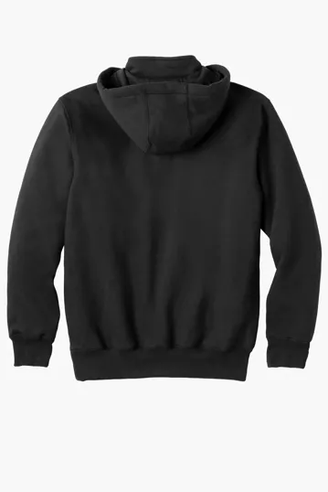 Carhartt Rain Defender Paxton Heavyweight Hooded Zip Mock Sweatshirt — view 4