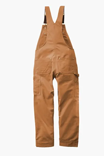 Carhartt Duck Unlined Bib Overalls — view 5
