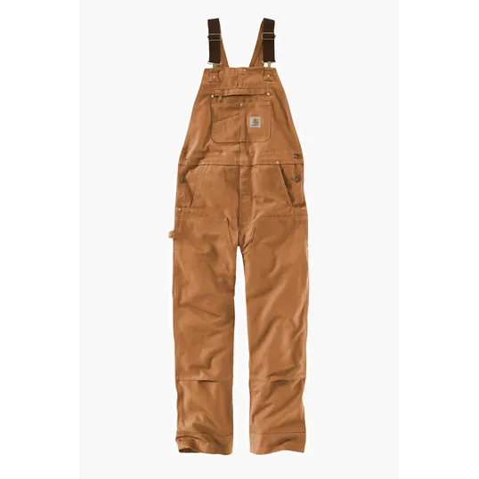 Carhartt Duck Unlined Bib Overalls — view 3