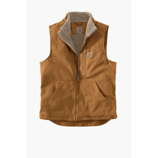 Carhartt Sherpa-Lined Mock Neck Vest — view 3