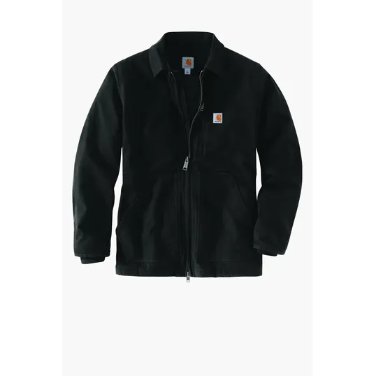 Carhartt Sherpa-Lined Cotton Duck Coat — view 2