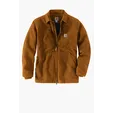 Carhartt Sherpa-Lined Cotton Duck Coat — view 3